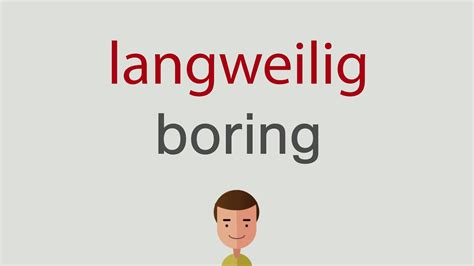 langweilig englisch|More.